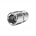 Hex socket Cr-V, 1/2" 21mm, Berg (50-471) - 2