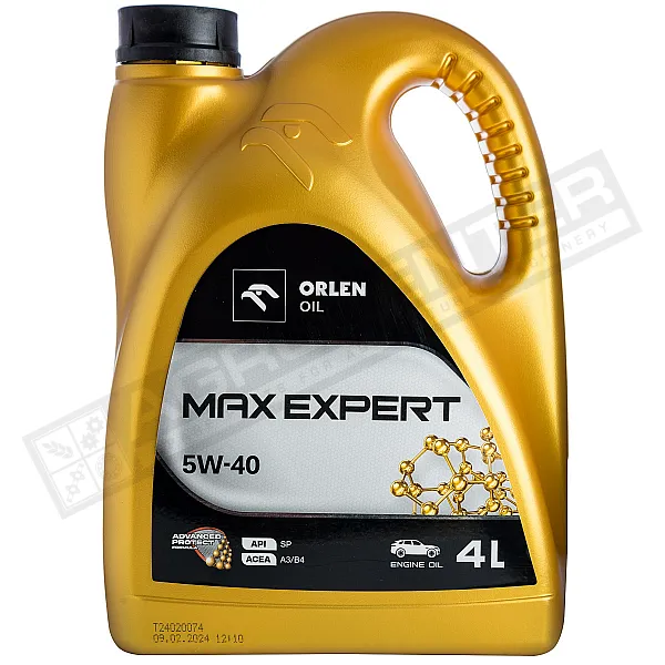 Engine oil Orlen Oil MaxExpert 4l, 5W-40 - 1