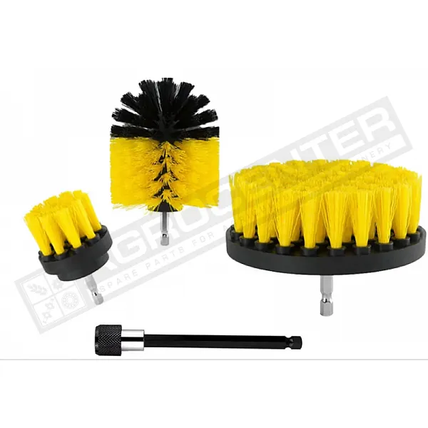 Set of brushes for cleaning - 4 pcs (for screwdriver) KAMAR (AKC8122) - 1