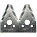 H163131 Knife section double [John Deere] Rasspe - 3