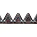 670248 Mower knife 7.5  m, on bolts, without knife connection (section Busattisl) [Claas] - 1