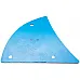 3451001 Грудинка відвалу ліва 8mm J050 [Lemken] AGROPA - 2