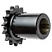 1.329.823 Sprocket Z16 d40 L100 of header [Oros], 1329823 - 1