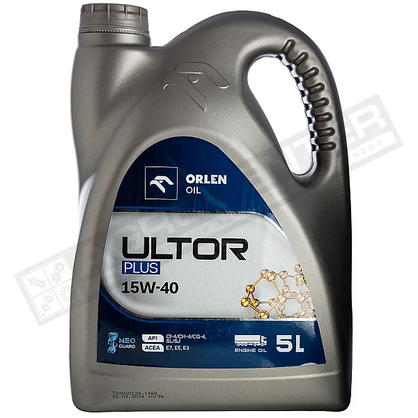 Engine oil Orlen Oil Ultor Plus 15W-40, 5l - 1