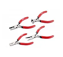 Set of hinged pliers mini tool (4 pcs) in a case, FESTA Czech Republic (17040)