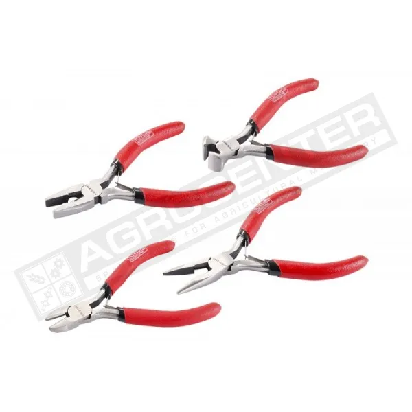 Set of hinged pliers mini tool (4 pcs) in a case, FESTA Czech Republic (17040) - 1