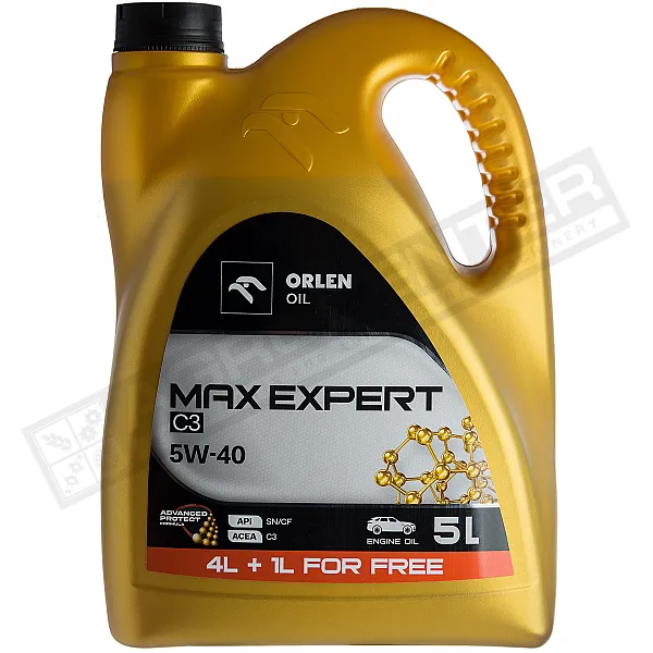 Motor oil Orlen Oil MaxExpert C3 5L, 5W-40 - 1