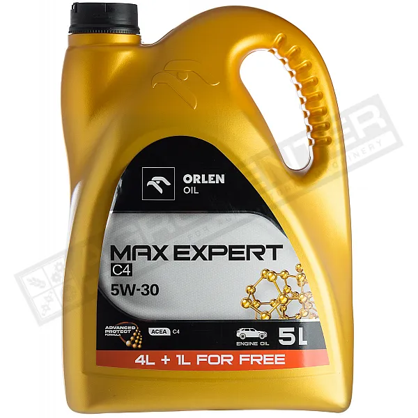Моторное масло Orlen Oil MaxExpert C4 5л, 5W-30. - 1