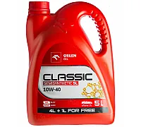 Моторне мастило Orlen Oil Classic Semisynthetic 5л, 10W-40