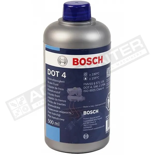 Гальмівна рідина DOT4 BOSCH 0,5L (1987479106) - 1