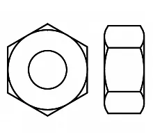 M8 Гайка 10 DIN 934