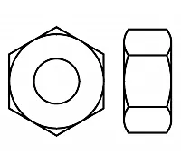 M20 Nut 8 DIN 934