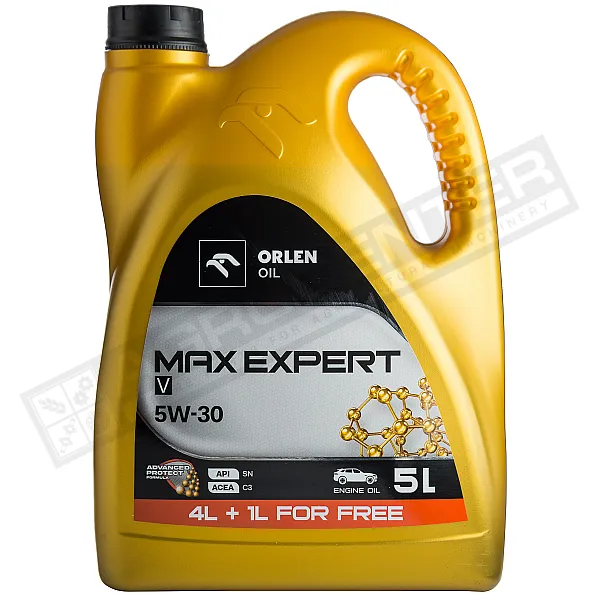 Моторне мастило Orlen Oil MaxExpert V 5W-30, 5л - 1