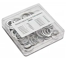 Set of aluminum sealing washers BOX 12 100шт GUFERO (227077)