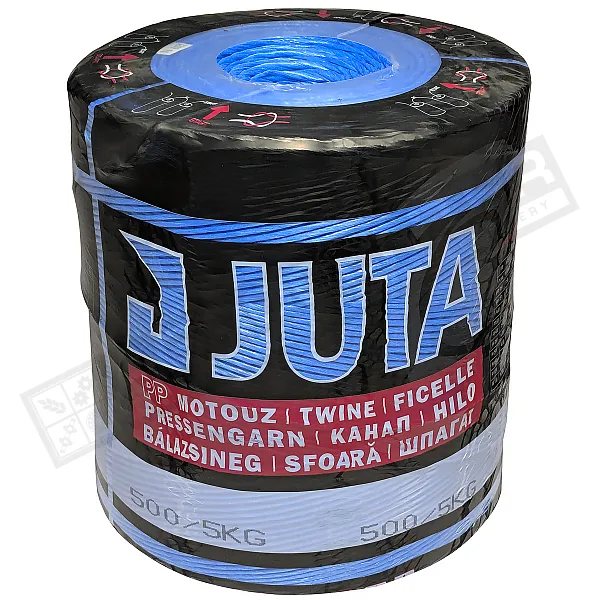 Шпагат преспідбирача блакитний 500м/kg (5kg) 2500m TEX2000 Juta - 1