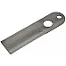 H215004 Straw chopper knife 190*50*3 (d12 / d25) [John Deere] - 2
