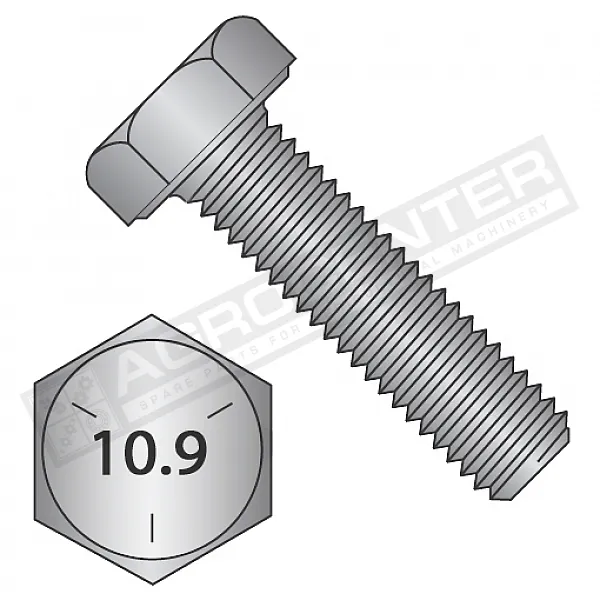 M12*30 Болт 10.9 DIN 933, 040496 - 1