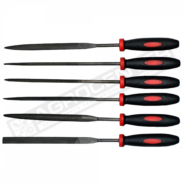 Set of file140mm, 6 pieces Technics (42-333) - 1