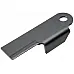 H212700 Chopper knife, serrated, with welding 187*50*4.8 d19.5 [John Deere] right, bent - 2
