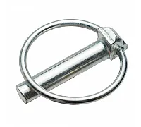 10*55 Шплинт стопорный с кольцом (цинк) DIN 11023