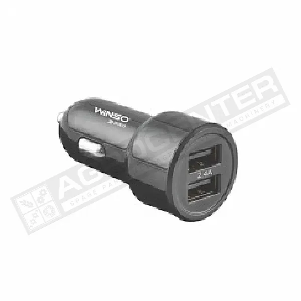 Автомобільний зарядний пристрій WINSO PRO 12W 2*USB-A (222012) - 1