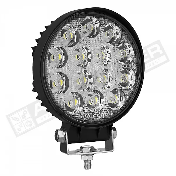 Фара LED 10-30B, мощность 42Вт (14*3Вт), Winso Pro EPISTAR WHITE, рассеянный 1шт (780810) - 1