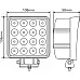 Фара LED 10-30B, мощность 48Вт (16*3Вт), Winso Pro EPISTAR WHITE, рассеянный 1шт (780850) - 4