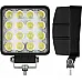Фара LED 10-30B, мощность 48Вт (16*3Вт), Winso Pro EPISTAR WHITE, рассеянный 1шт (780850) - 2