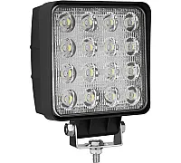 Фара LED 10-30B, мощность 48Вт (16*3Вт), Winso Pro EPISTAR WHITE, рассеянный 1шт (780850)
