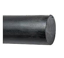 d60 Капролон (чорний / графіт) 1000мм