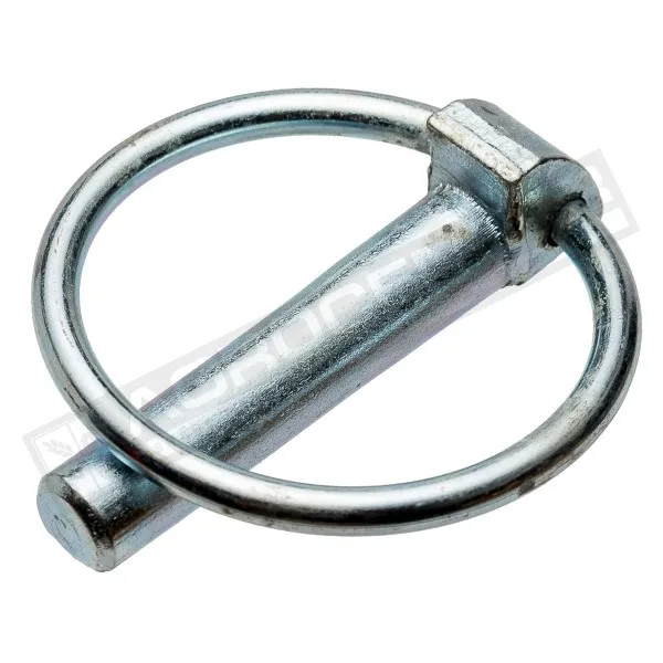 10*46 Cotter pin with ring (zinc) DIN 11023 - 1