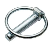 10*46 Шплінт стопорний з кільцем (цинк) DIN 11023