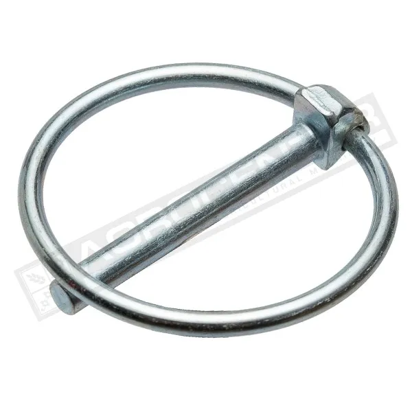 4.5*36 Cotter pin with ring (zinc) DIN 11023 - 1