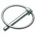 6*45 Cotter pin with ring (zinc) DIN 11023 - 1