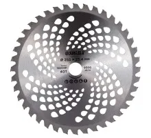Disc for trimmer with carbide solder d255*25 4mm 40T Sigma (5624491)