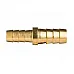 Двухсторонний соединитель на шланг 10*12mm (латунь) AIRKRAFT (HRC06-08) - 3