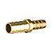 Двухсторонний соединитель на шланг 10*12mm (латунь) AIRKRAFT (HRC06-08) - 2
