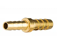 Двухсторонний соединитель на шланг 6*8mm (латунь) AIRKRAFT (HRC04-05)