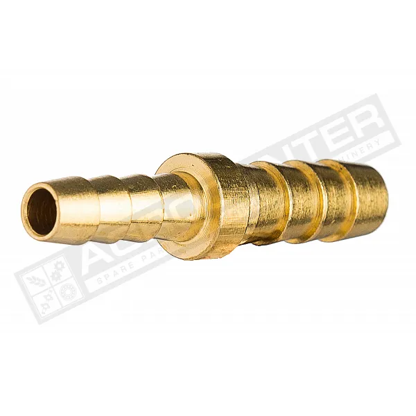 Двухсторонний соединитель на шланг 6*8mm (латунь) AIRKRAFT (HRC04-05) - 1