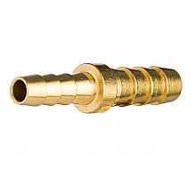 Двосторонній з’єднувач на шланг 6*8mm (латунь) AIRKRAFT (HRC04-05)
