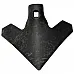 Duck foot 175*4 (for S-shaped stand 45*12, 32*10, 550017) - 2