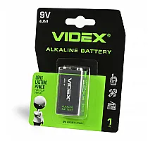 Батарейка щелочная 6LR41 (Крона) 9V VIDEX