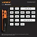 Portable multi-purpose flashlight VIDEX VLF-M044UV 400Lm 4000K - 7