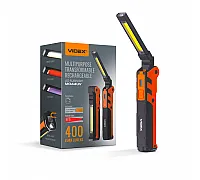 Фонарь портативный многоцелевой VIDEX VLF-M044UV 400Lm 4000K
