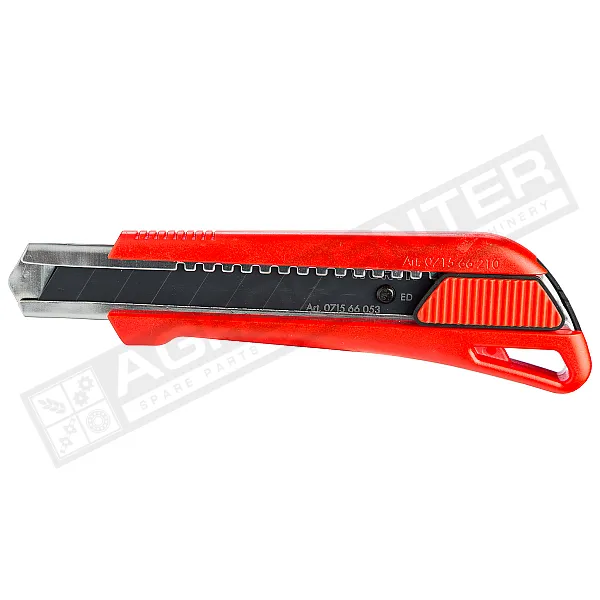 Universal knife with segmented blade, red, 18 mm L155mm WURTH (071566210) - 1