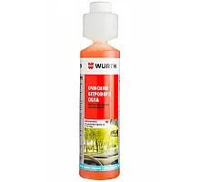 Омивач скла літній / концентрат 250ml (1:100) персик WURTH (08923333250)