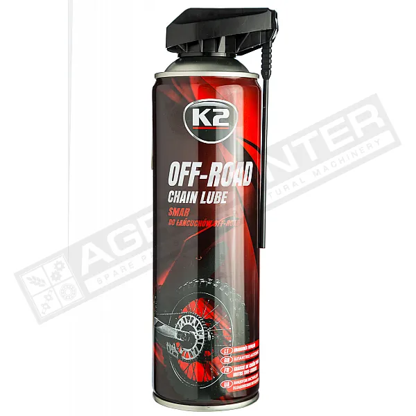 Змазка для ланцюгів W140 K2 CHAIN LUBE 500ml (аерозоль) - 1