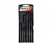 Set of chisels, corers and punches (punches) YATO, Set of 6 pcs.