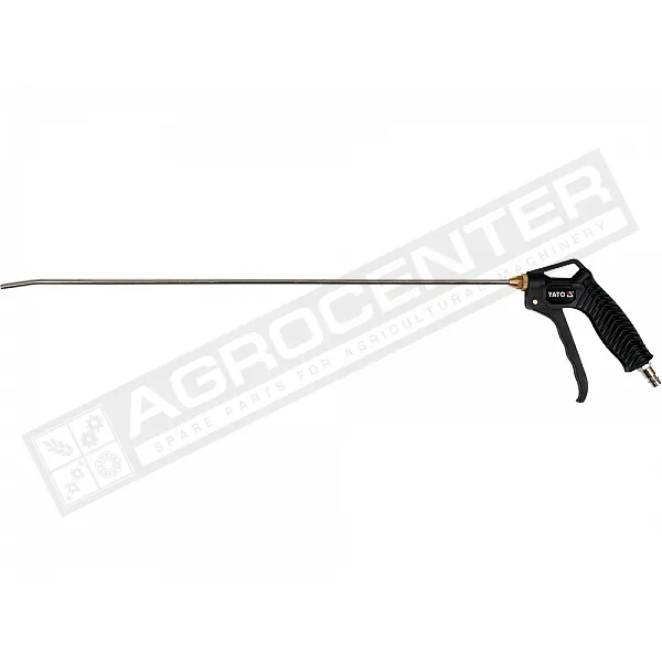 Пістолет продувний YATO з соплом I=520mm. d=1/4", для тиску - 0,8 MPa - 1