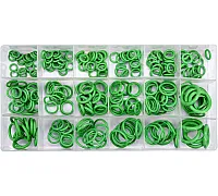 Set of rubber O-ring of various sizes YATO made of acrylonitrile rubber, 270 pcs.